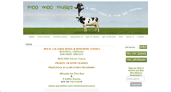 Desktop Screenshot of moomoomusica.com